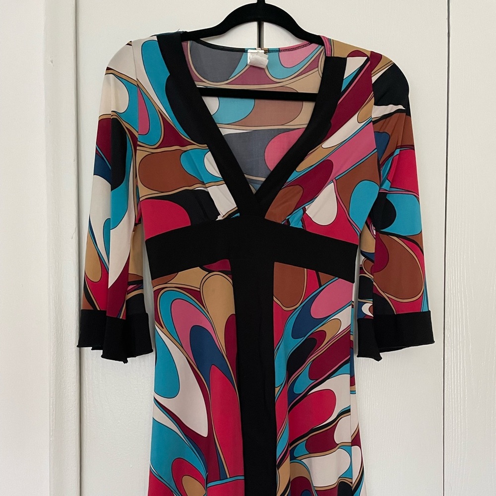 American One - Swirl print dress